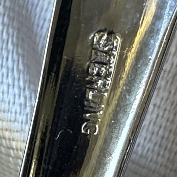 US Capitol Washington DC Souvenir Spoon Sterling Silver Vintage Collector 12.6 g - Picture 6 of 10